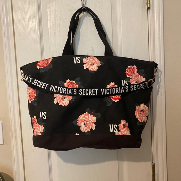 Victoria's Secret Handbags - Floral Victoria Secret Duffel Bag